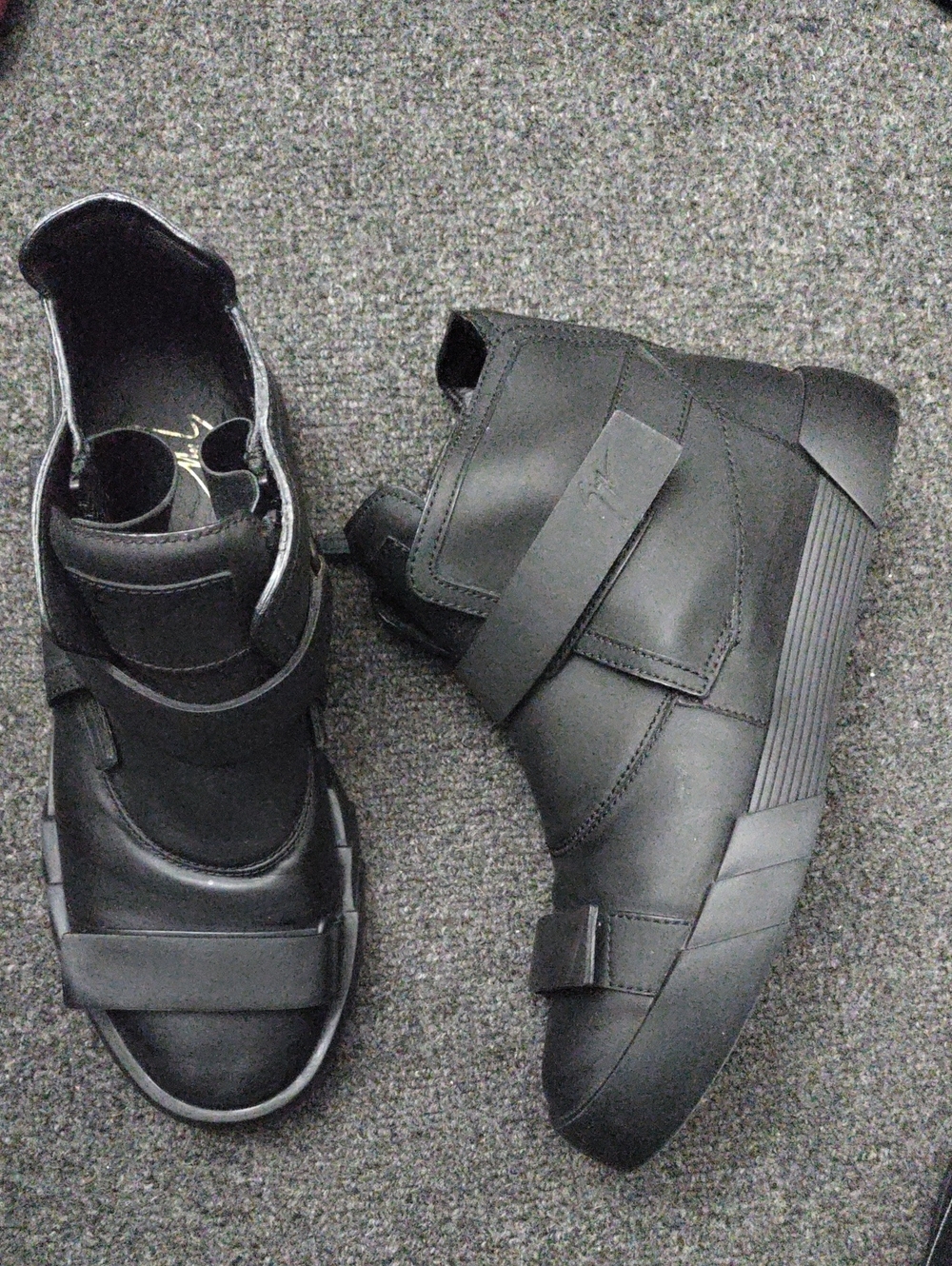 Giuseppe Zanotti Rubber Ankle Rain Boots